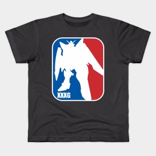 gundam wing nba logo baskelball Kids T-Shirt